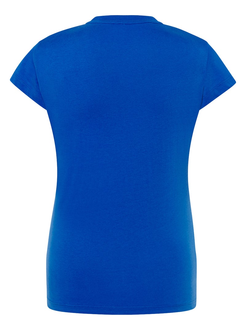 JHK - T-shirt COMFORT Bleu roi - Kiabi