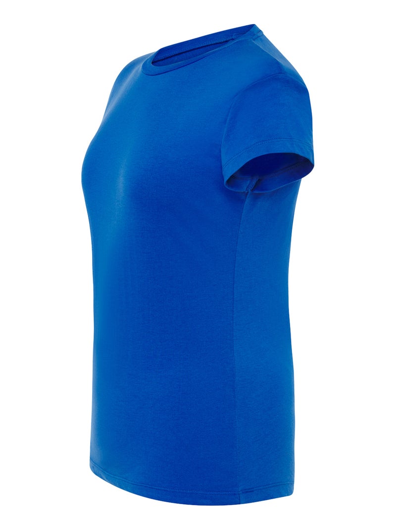 JHK - T-shirt COMFORT Bleu roi - Kiabi