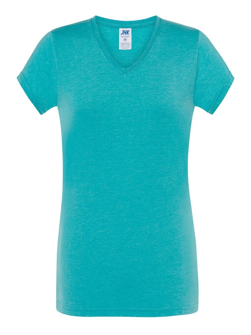 JHK - T-shirt COMFORT Bleu turquoise - Kiabi