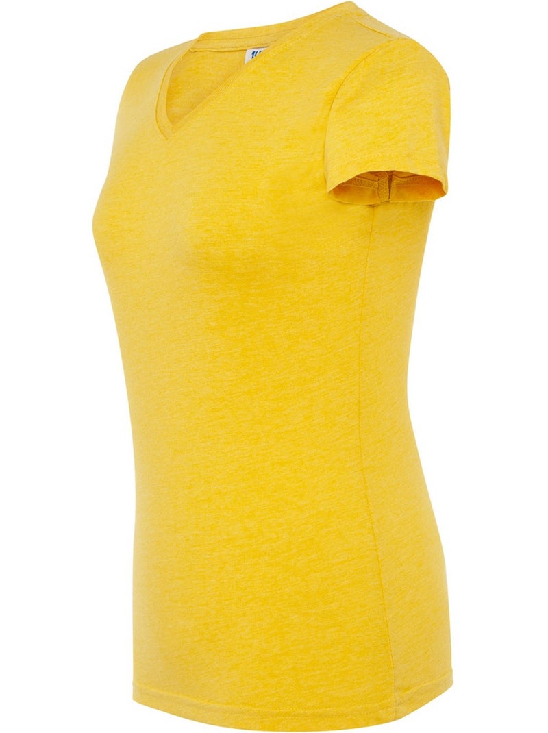 JHK - T-shirt COMFORT Carbone jaune fluo - Kiabi