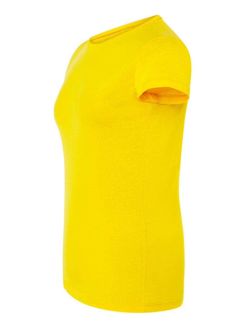 JHK - T-shirt COMFORT Jaune or - Kiabi