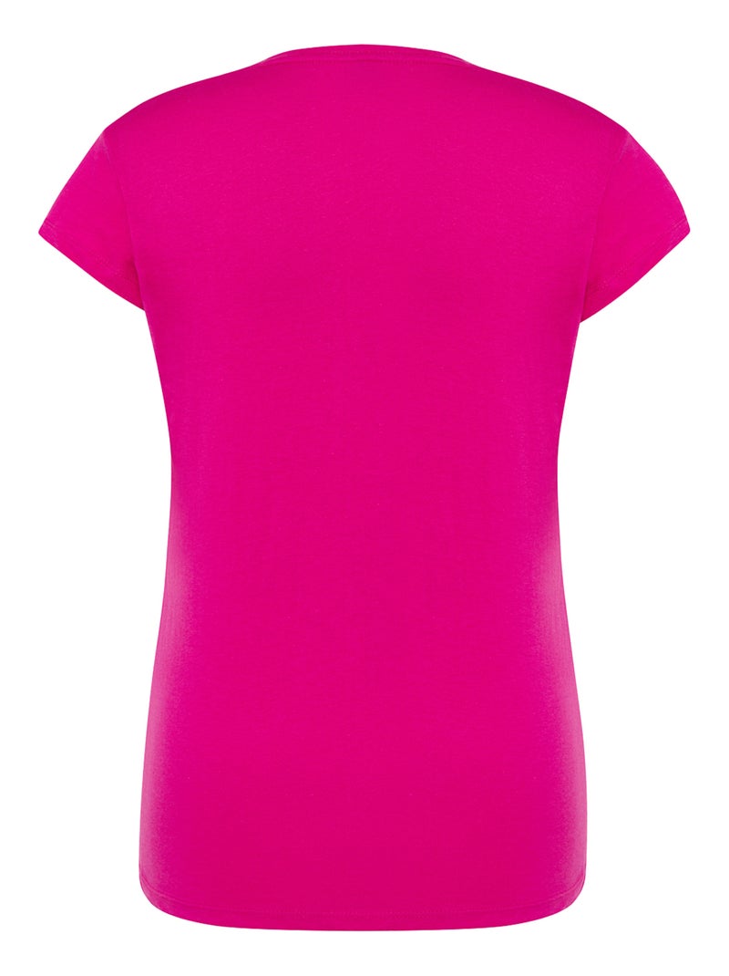 JHK - T-shirt COMFORT Rose fushia - Kiabi