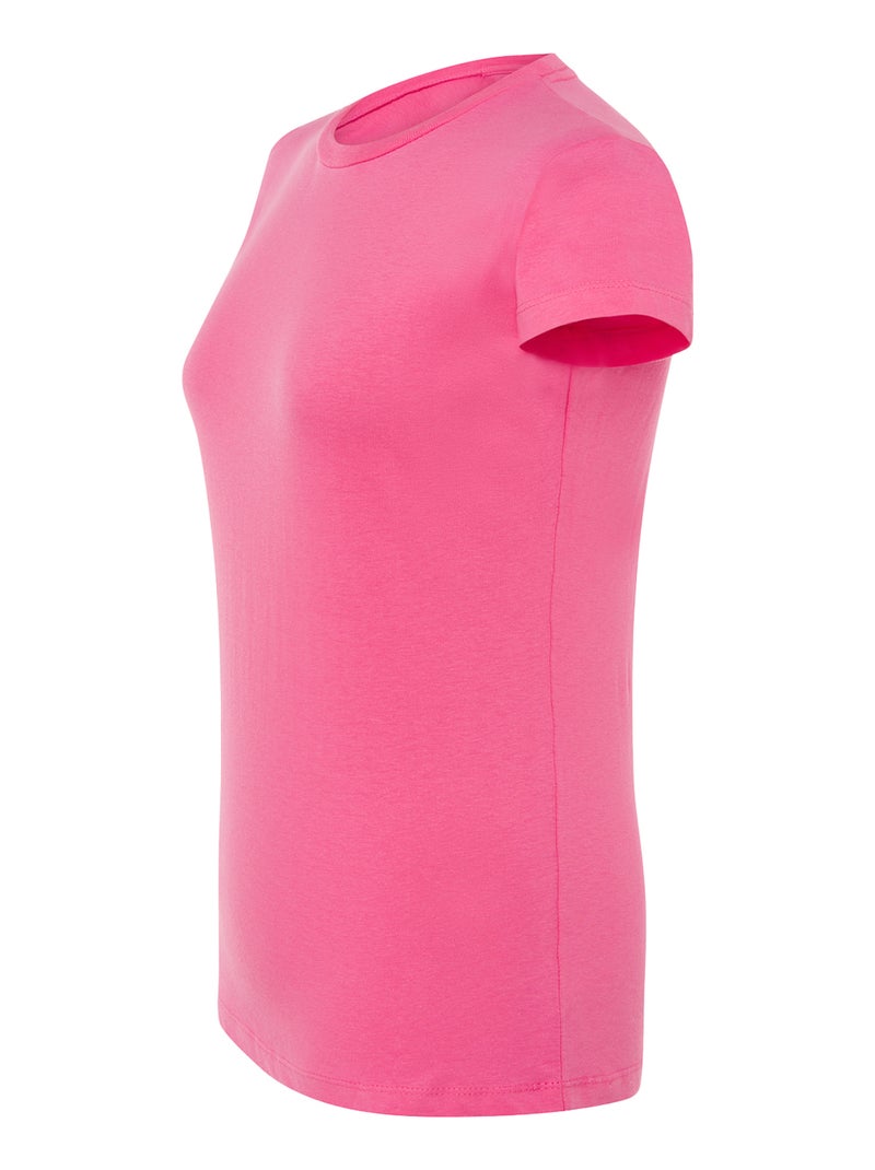 JHK - T-shirt COMFORT Rouge pourpre - Kiabi