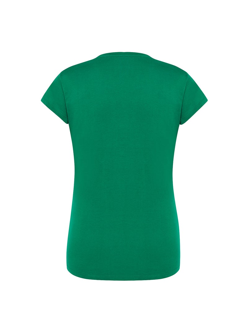 JHK - T-shirt COMFORT Vert émeraude - Kiabi