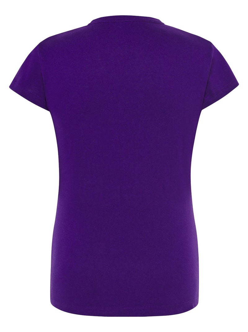 JHK - T-shirt COMFORT Violet - Kiabi