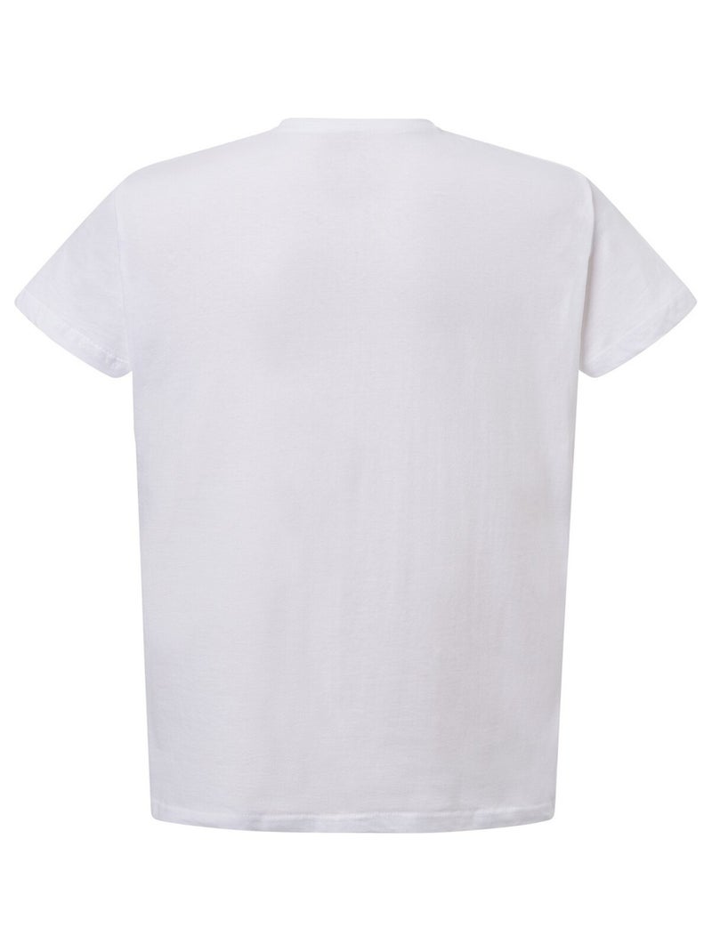 JHK - T-shirt CURVES Blanc - Kiabi