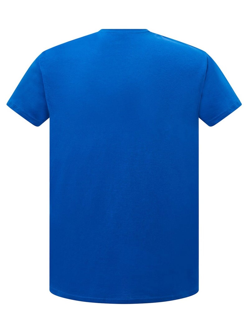 JHK - T-shirt CURVES Bleu roi - Kiabi