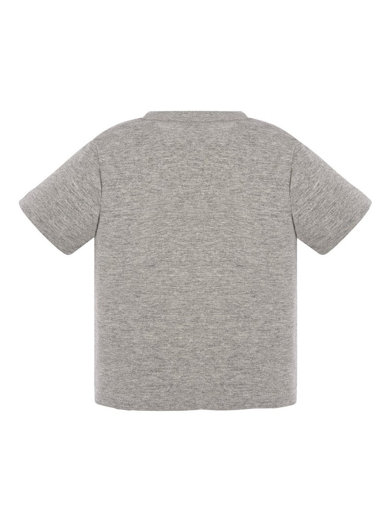 JHK - T-shirt motif/style uni - Bébé Gris chiné - Kiabi