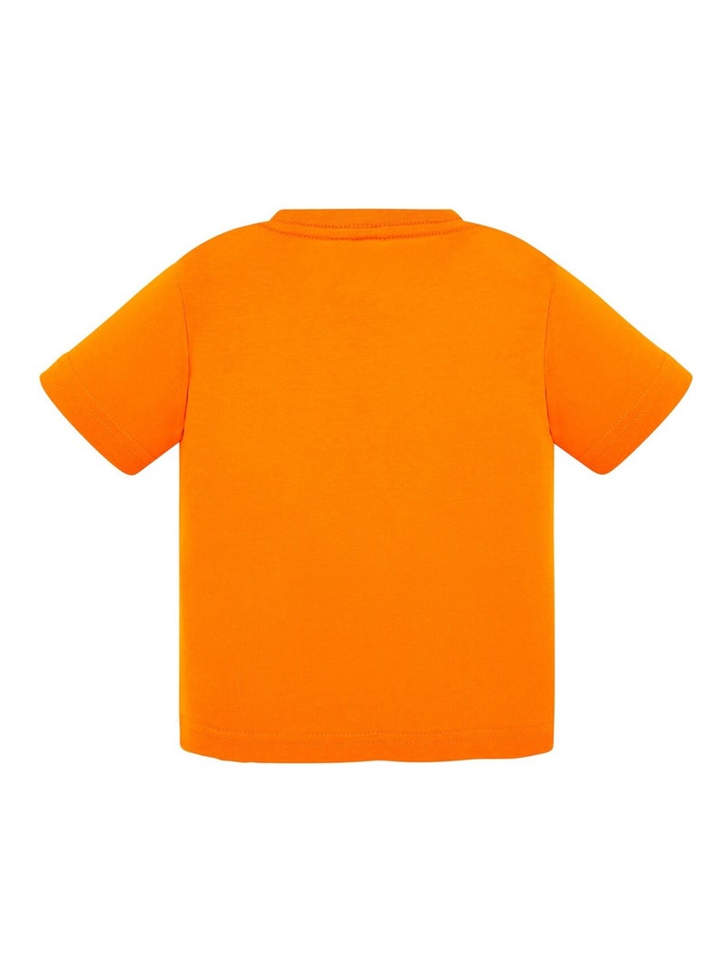 JHK - T-shirt motif/style uni - Bébé Orange - Kiabi