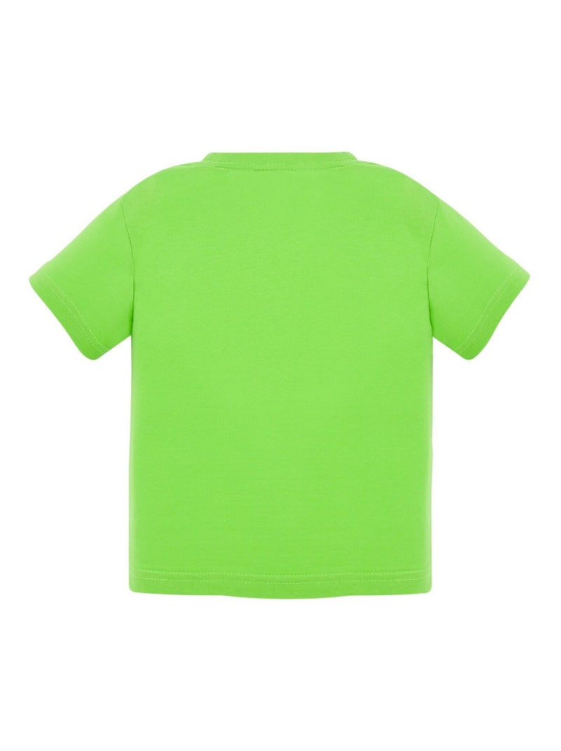 JHK - T-shirt motif/style uni - Bébé Vert clair - Kiabi