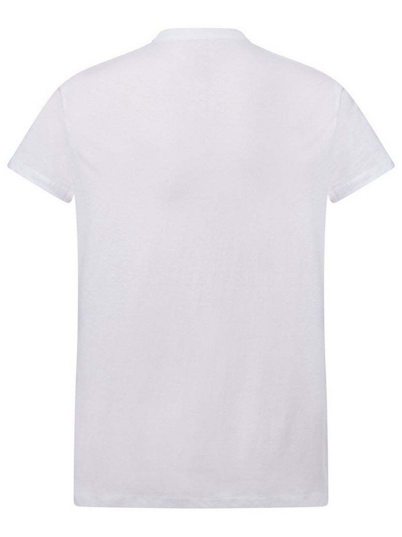 JHK - T-shirt motif/style uni Blanc - Kiabi