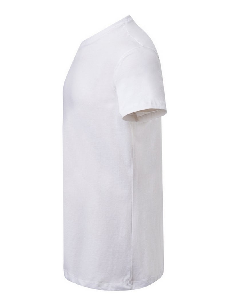 JHK - T-shirt motif/style uni Blanc - Kiabi