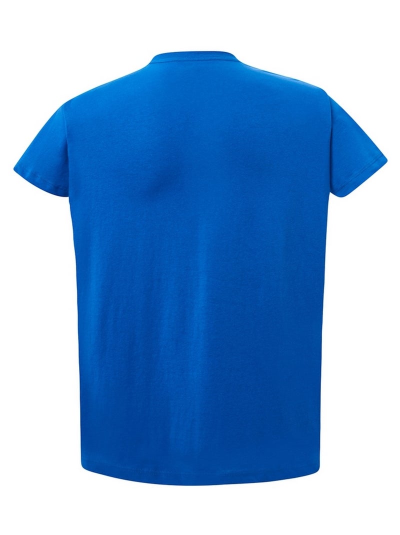 JHK - T-shirt motif/style uni Bleu roi - Kiabi