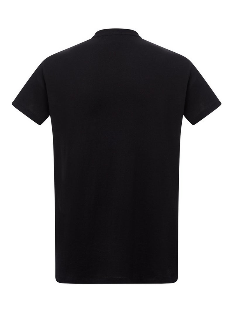 JHK - T-shirt motif/style uni Noir - Kiabi