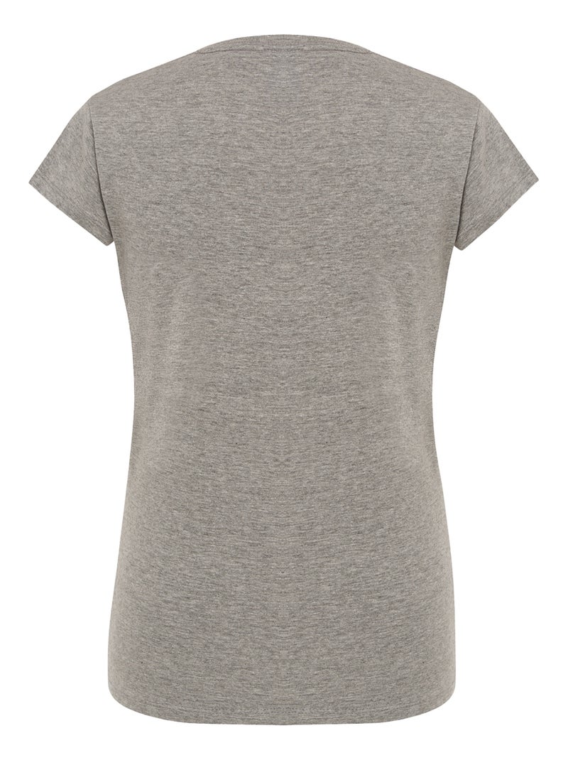 JHK - T-shirt PREMIUM Gris chiné - Kiabi