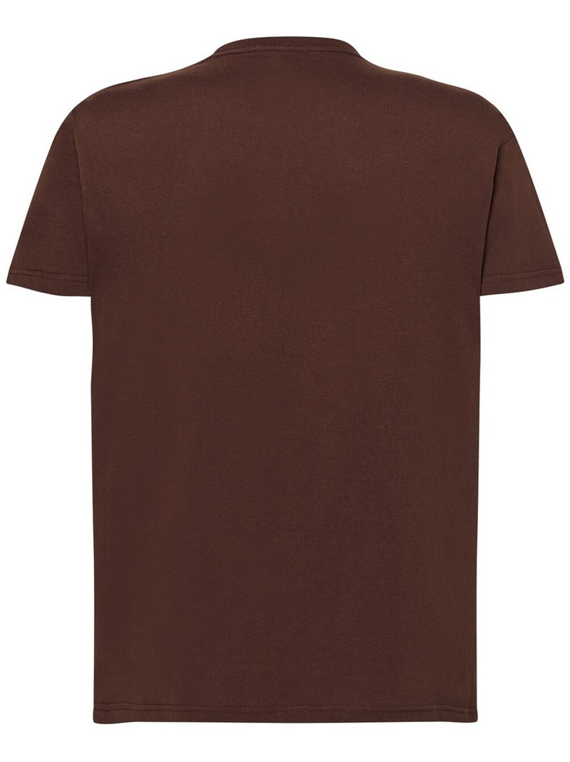 JHK - T-shirt PREMIUM Marron chocolat - Kiabi