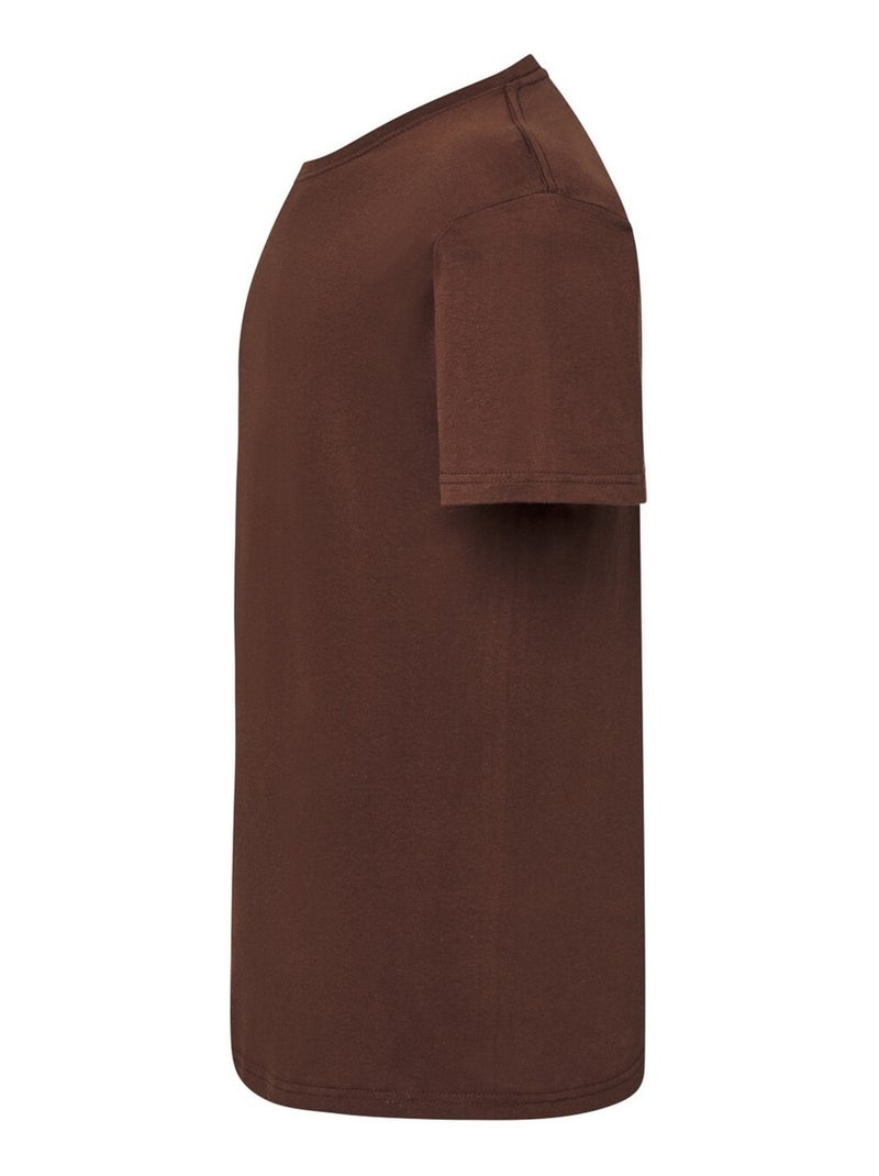 JHK - T-shirt PREMIUM Marron chocolat - Kiabi