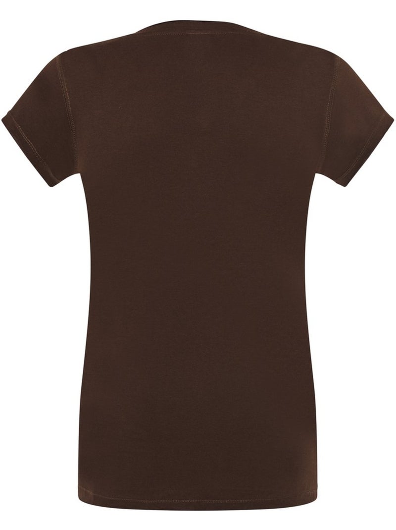 JHK - T-shirt SICILIA Marron chocolat - Kiabi