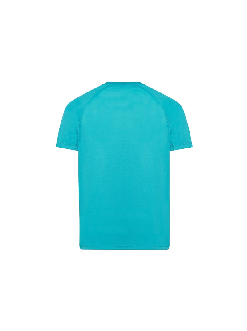 JHK - T-shirt sport Bleu marine/Turquoise - Kiabi