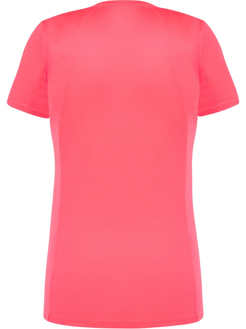 JHK - T-shirt sport Rose fluo/Solinotes - Kiabi