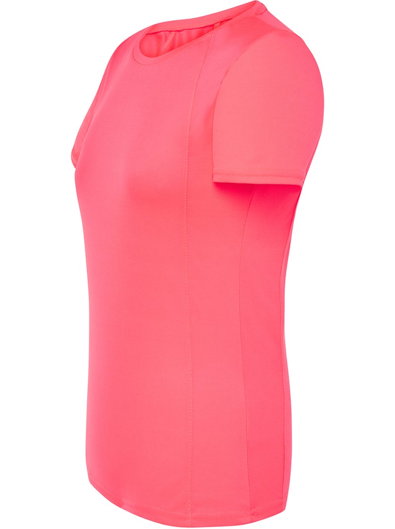 JHK - T-shirt sport Rose fluo/Solinotes - Kiabi