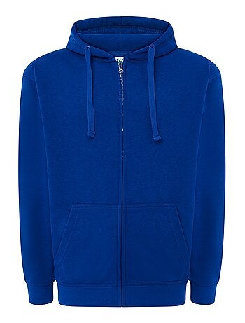 JHK - Veste à capuche motif/style uni