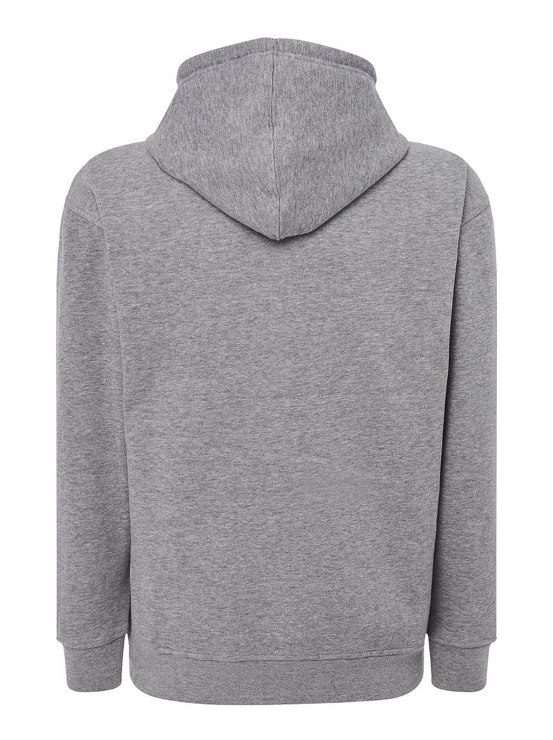 JHK - Veste à capuche motif/style uni Gris chiné - Kiabi