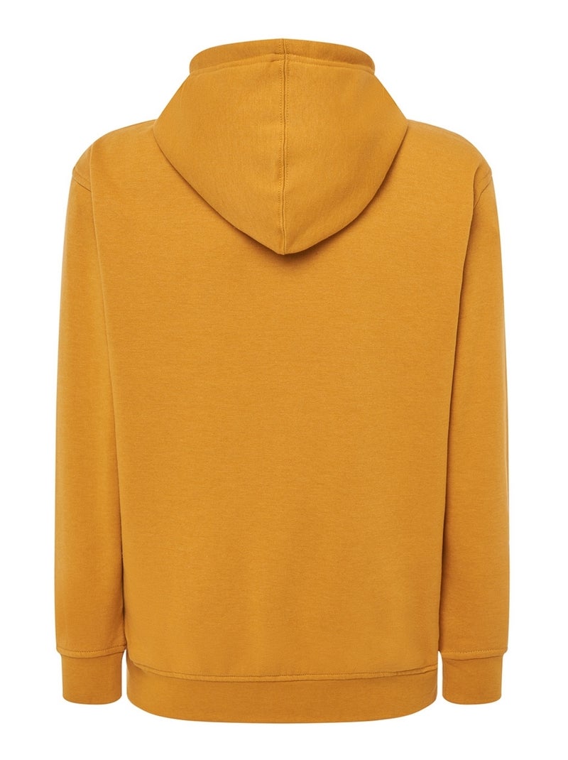 JHK - Veste à capuche motif/style uni Moutarde - Kiabi