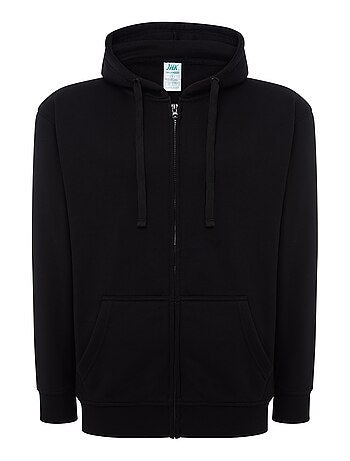 JHK - Veste à capuche motif/style uni