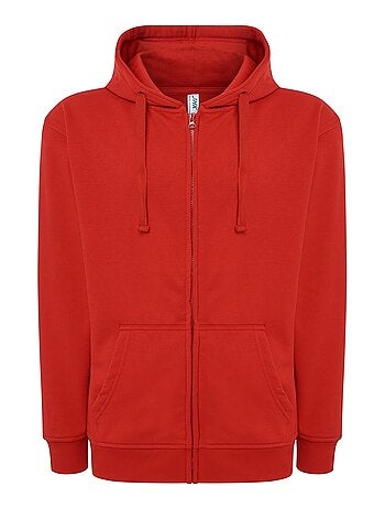 JHK - Veste à capuche motif/style uni