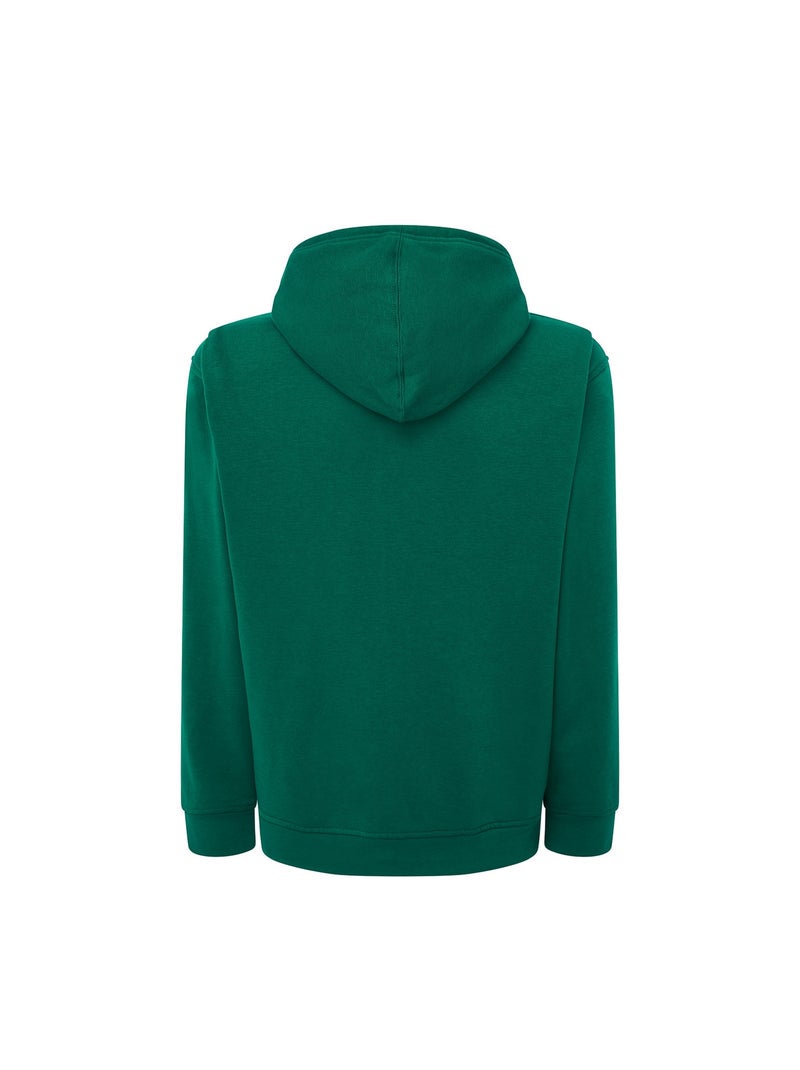 JHK - Veste à capuche motif/style uni Vert émeraude - Kiabi