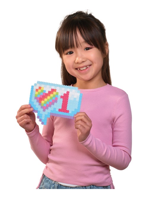 Jixelz - love emoji 250 pièces alliez puzzle et pixel ! - Kiabi