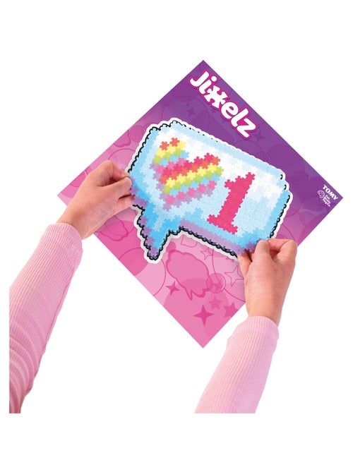 Jixelz - love emoji 250 pièces alliez puzzle et pixel ! - Kiabi