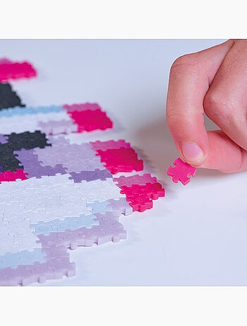 Jixelz animaux dab & disco 1250 pièces - alliez puzzle et pixel !
