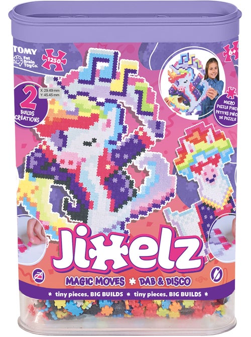 Jixelz animaux dab & disco 1250 pièces - alliez puzzle et pixel ! - Kiabi