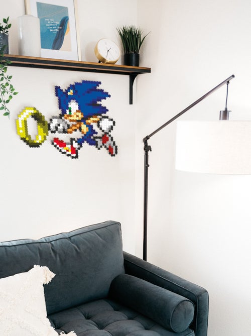 Jixelz remix sonic et anneau 700 pièces - alliez puzzle et pixels - Kiabi