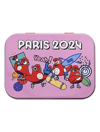 JO 2024 - Boîte en métal de 24 pansements