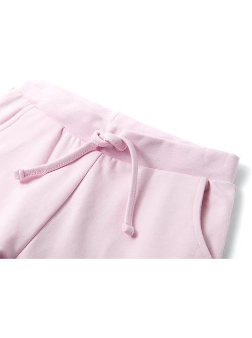 Jogger sweat en coton clair à taille réglable - vidaxl - Kiabi