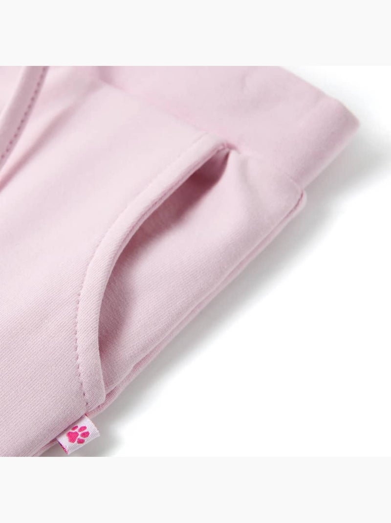 Jogger sweat en coton clair à taille réglable - vidaxl Rose - Kiabi