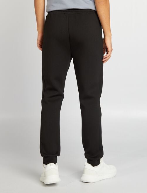 Pantalon ado garcon noir Kiabi