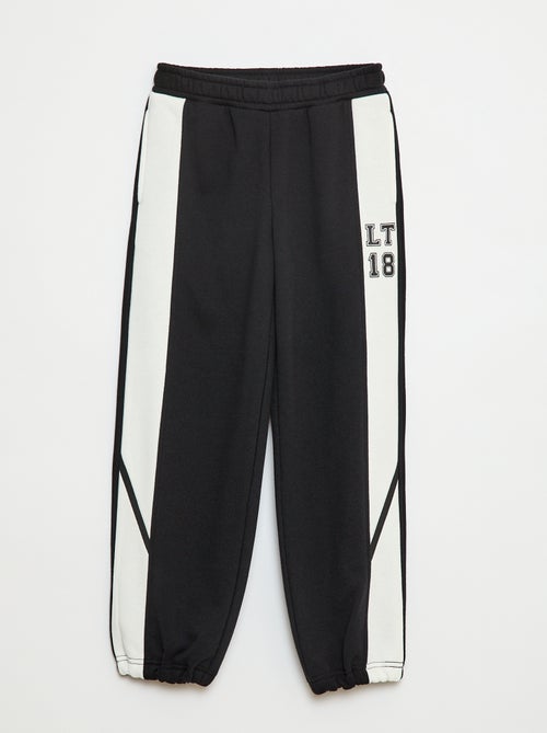 Jogging avec bandes contrastantes - Kiabi