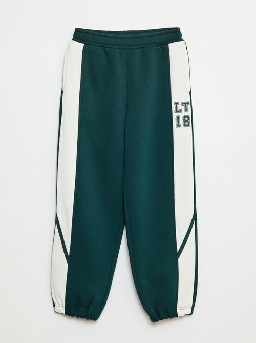 Jogging avec bandes contrastantes - Kiabi