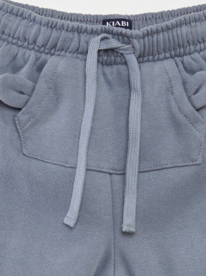 Jogging avec poche animée Bleu - Kiabi