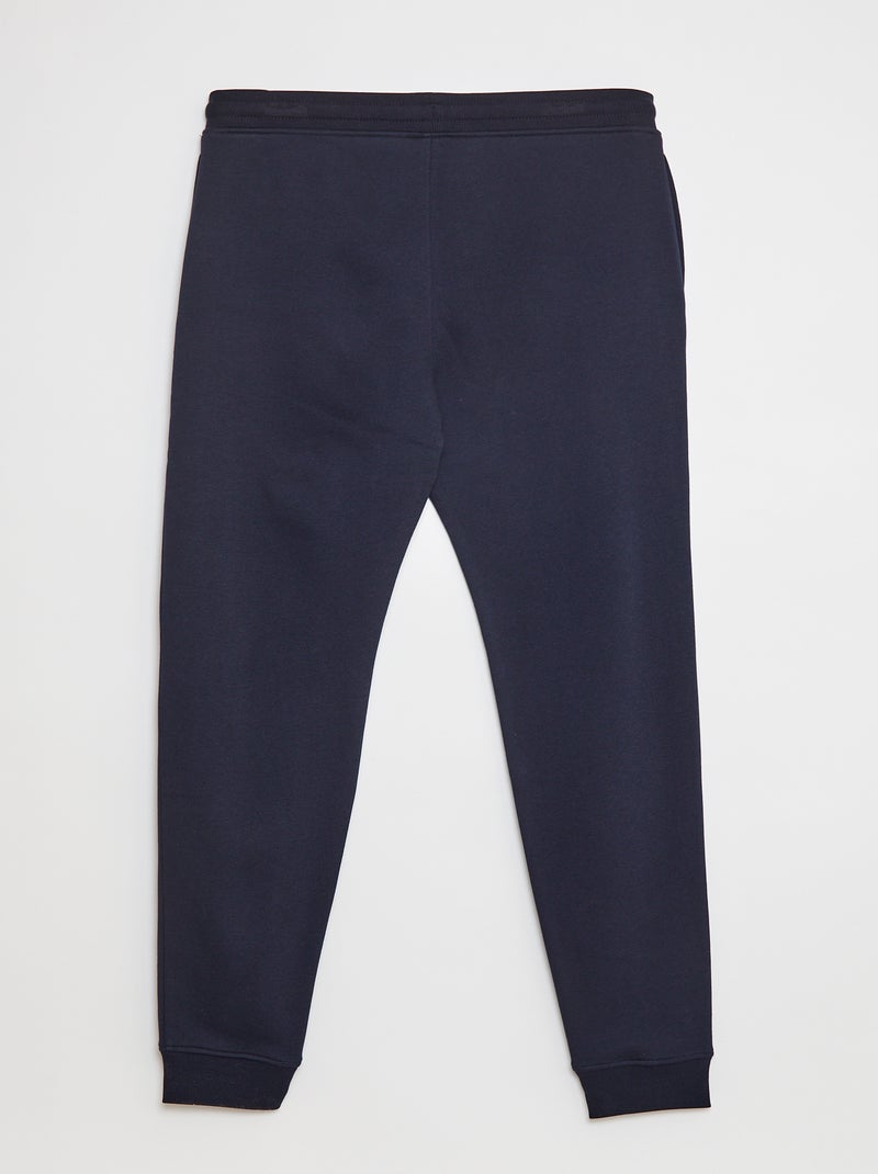 Jogging basique en molleton - L36 Bleu - Kiabi