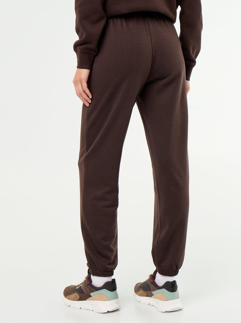Jogging basique Marron - Kiabi