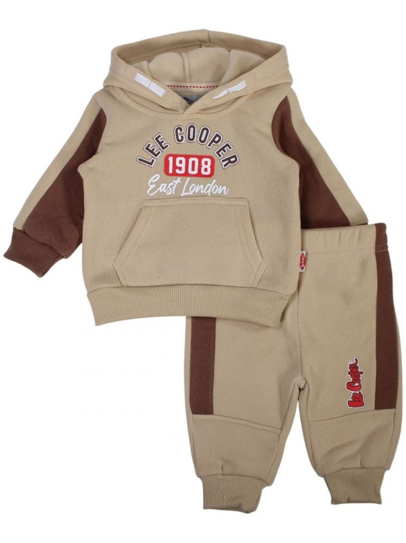 Jogging bébé garçon Lee Cooper Beige - Kiabi