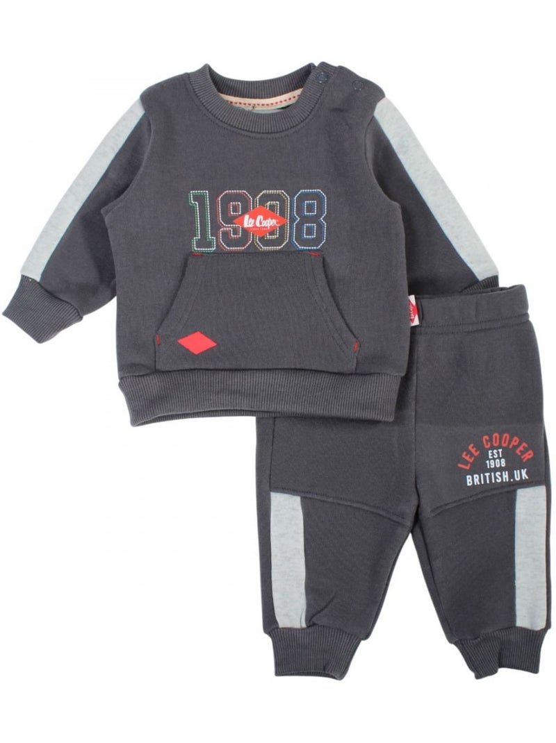 Jogging bébé garçon Lee Cooper Noir Noir - Kiabi