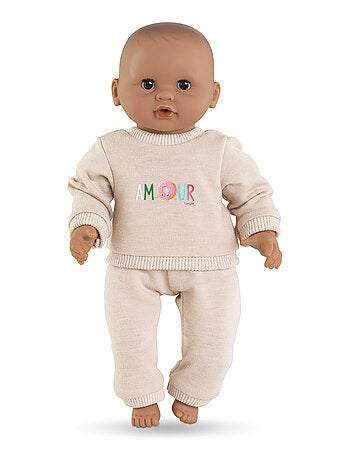 Jogging Beige pour poupon 30 cm