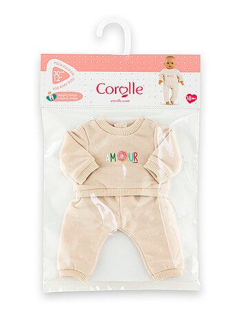 Jogging Beige pour poupon 30 cm