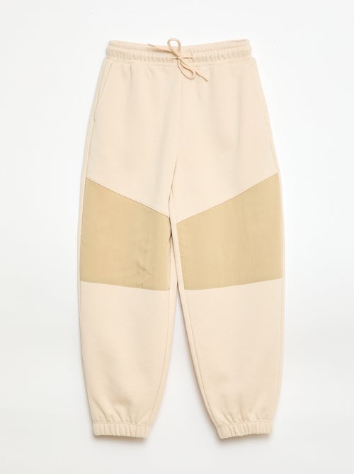 Jogging bi-matière - Kiabi